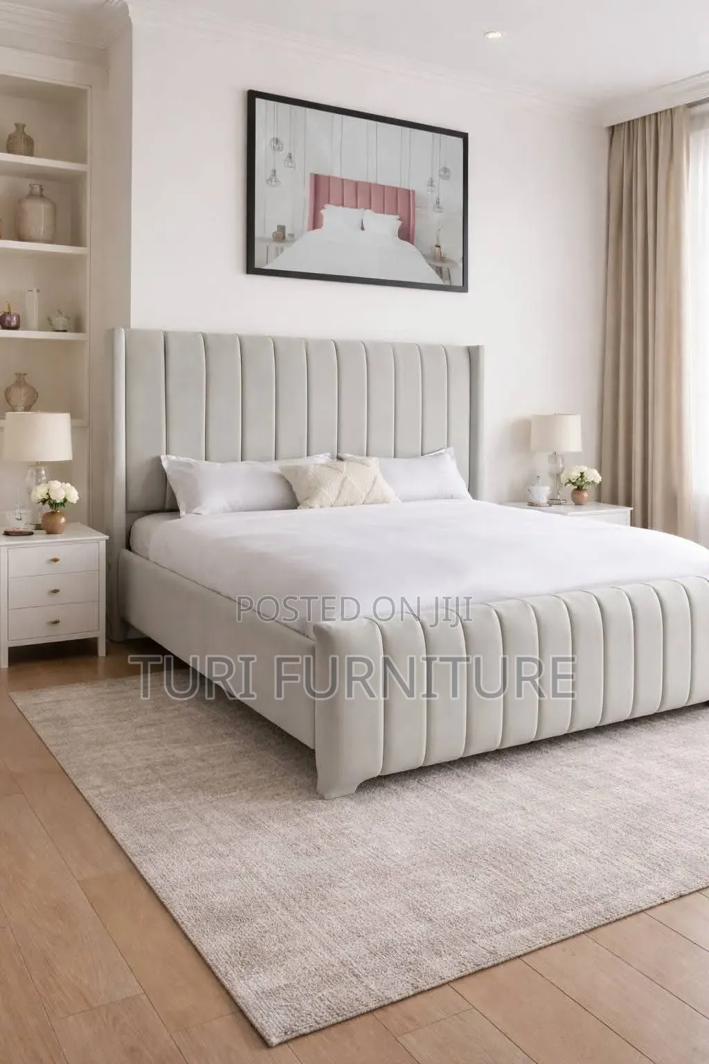 White Fyed 5b6 Bed