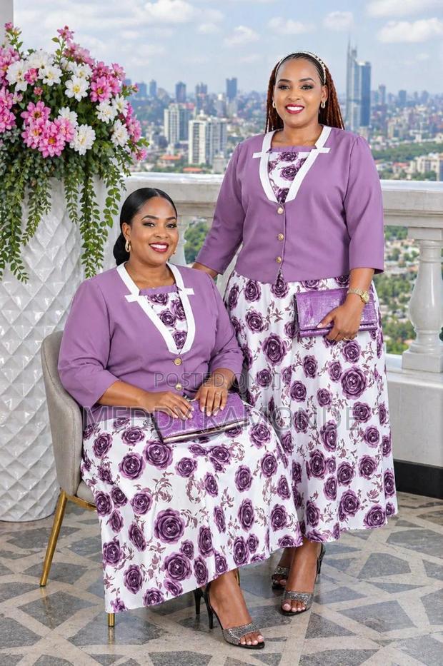 Navy Semi Turkey Dresses - thumbnail 2