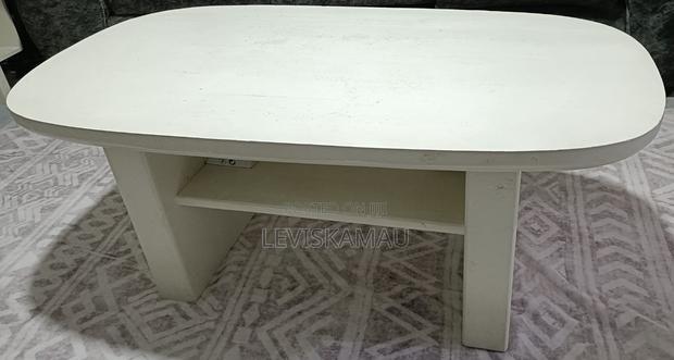Thicky Legs Coffee Table (Pearl White)