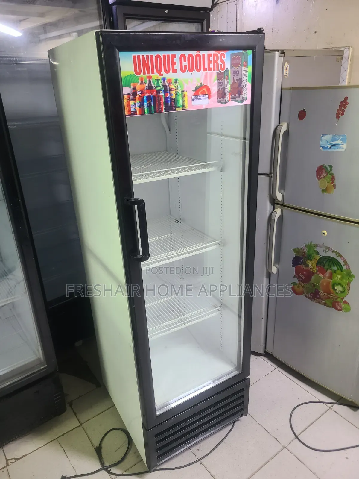 Unique Cool White Display Fridge 300litres