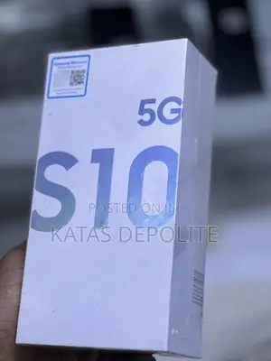 New Samsung Galaxy S10 5G 256 GB Silver