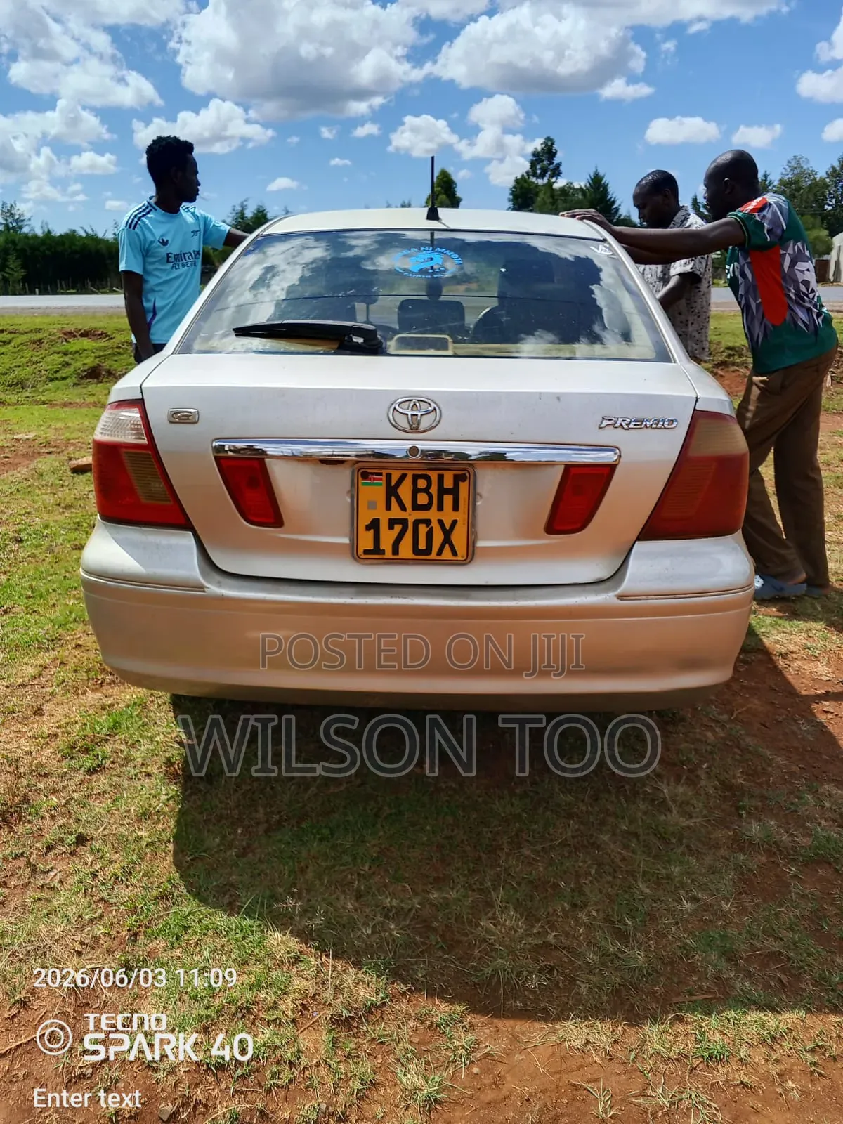 Toyota Premio 2002 Gray