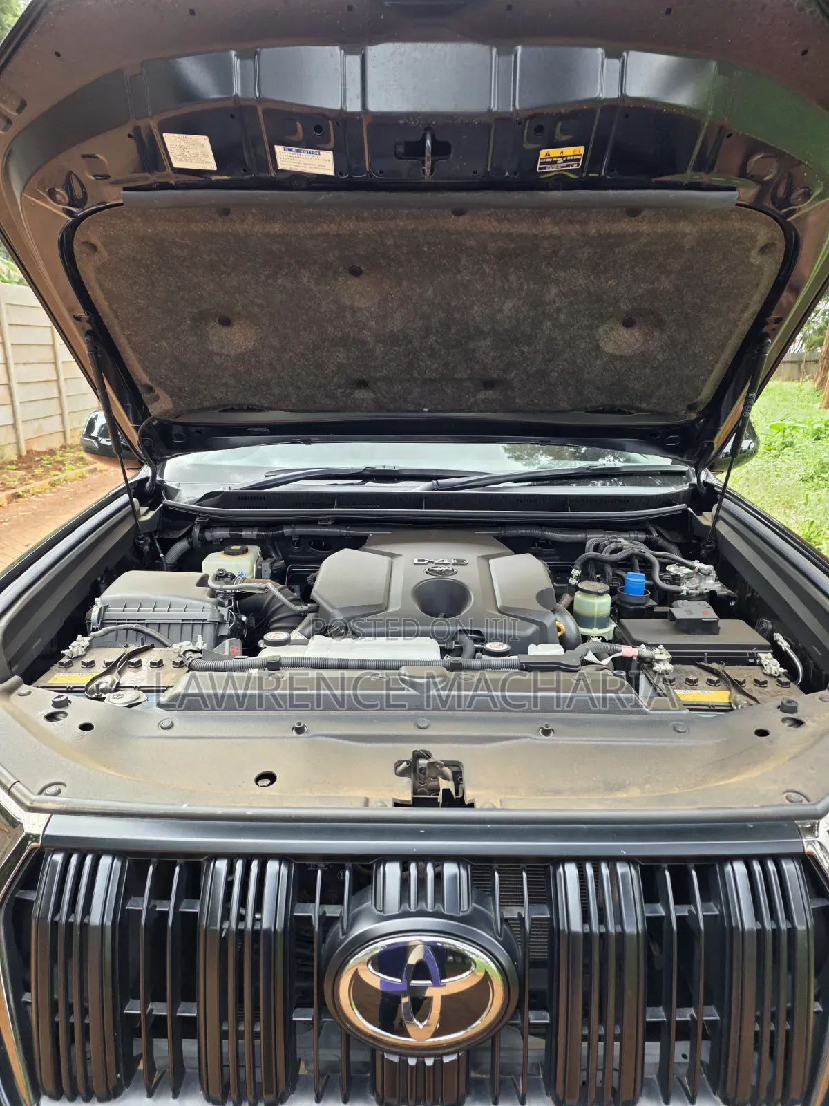 Toyota Land Cruiser Prado 2017 Black
