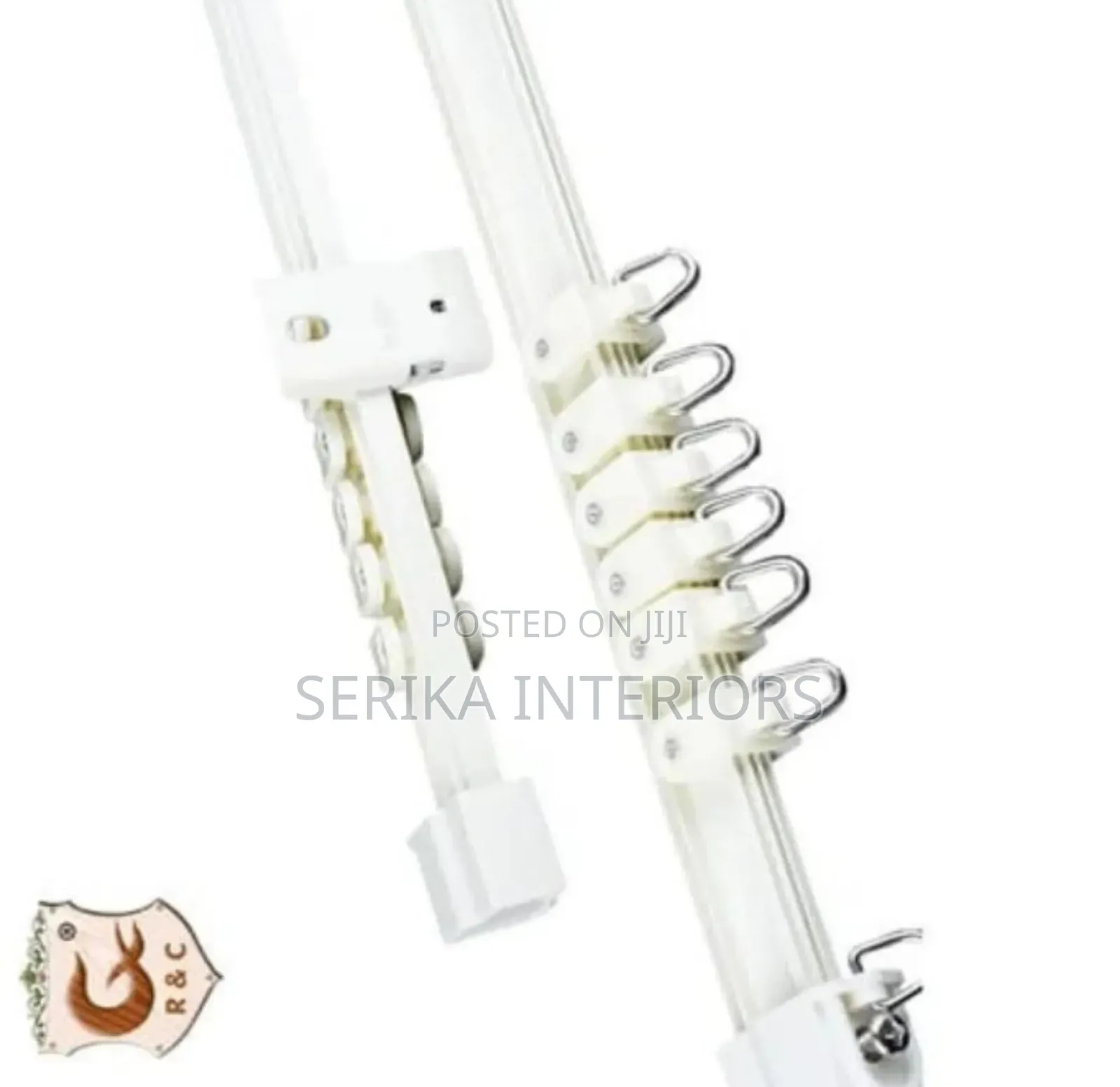 Plastic Curtain Rails Aluminium Curtain Rails Environmental Friendly