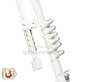 Plastic Curtain Rails Aluminium Curtain Rails Environmental Friendly