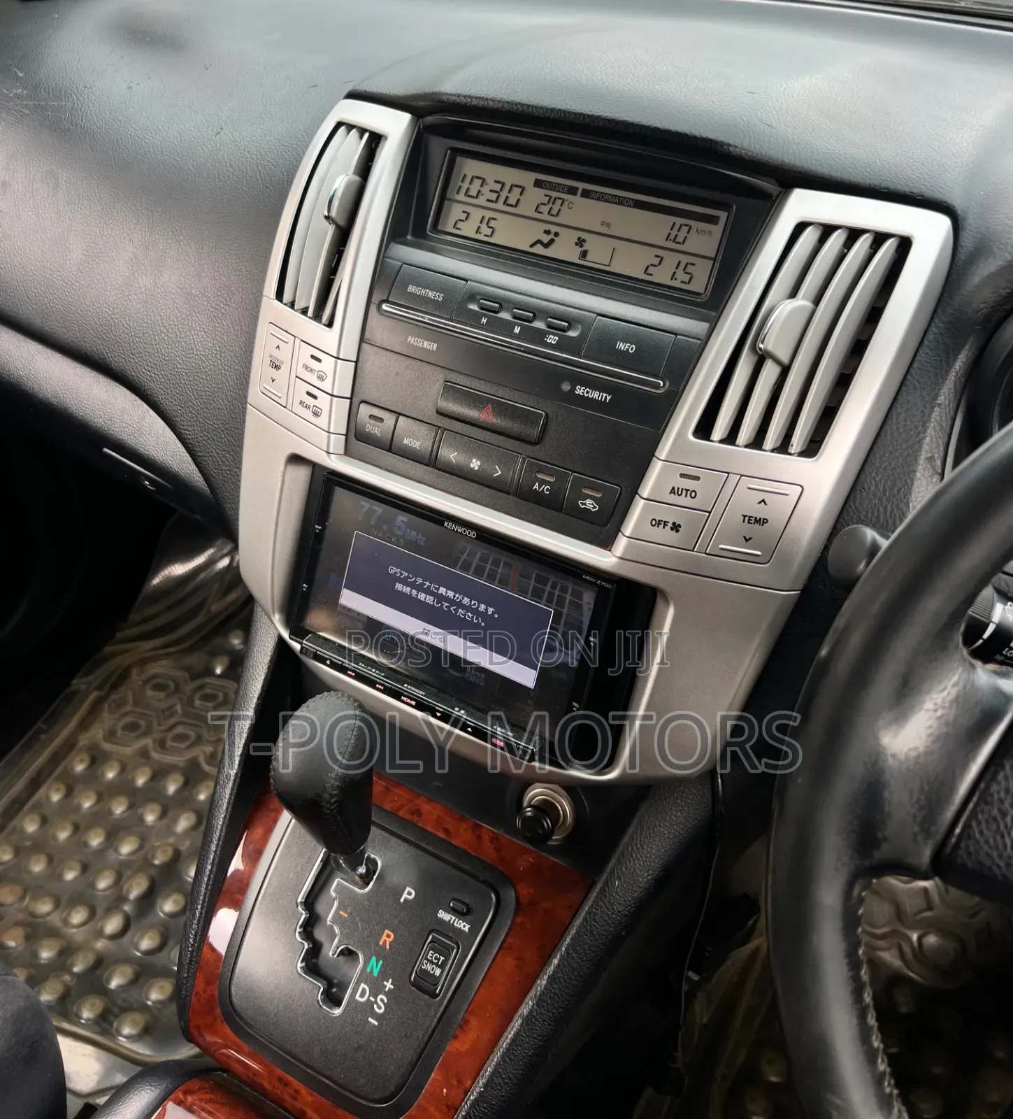 Toyota Harrier 2010 Black