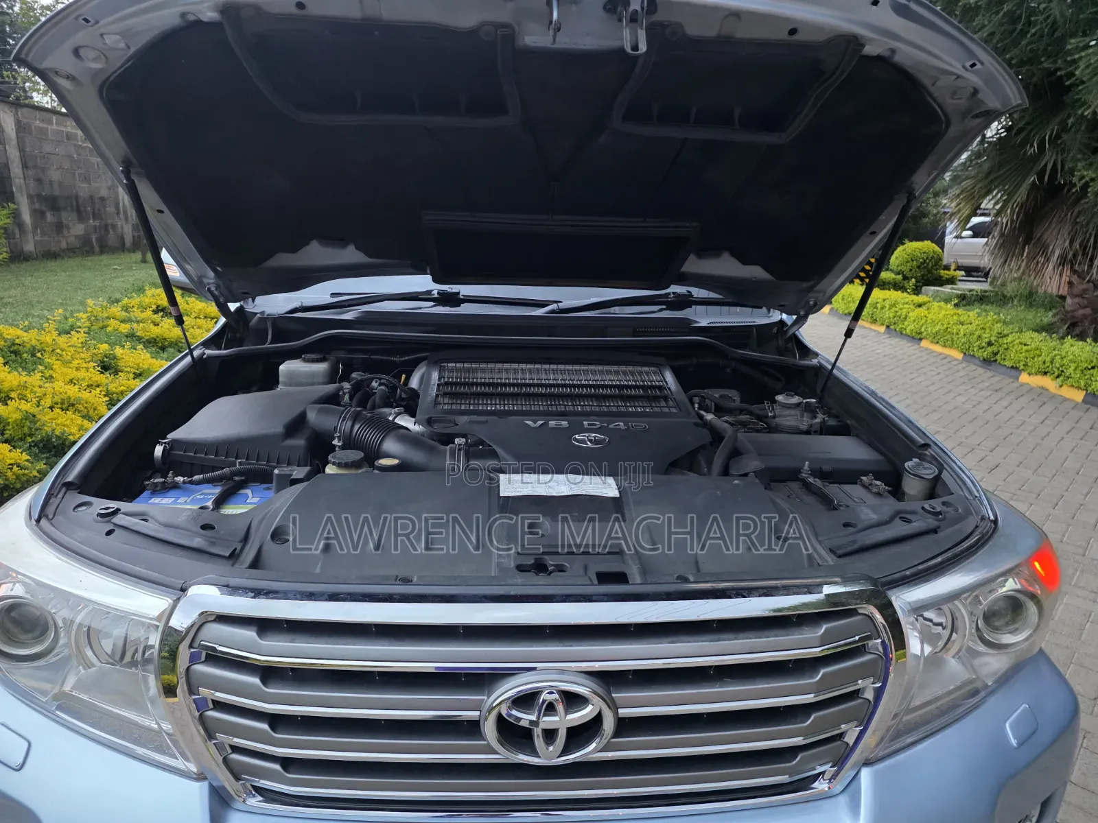 Toyota Land Cruiser 2012 Blue