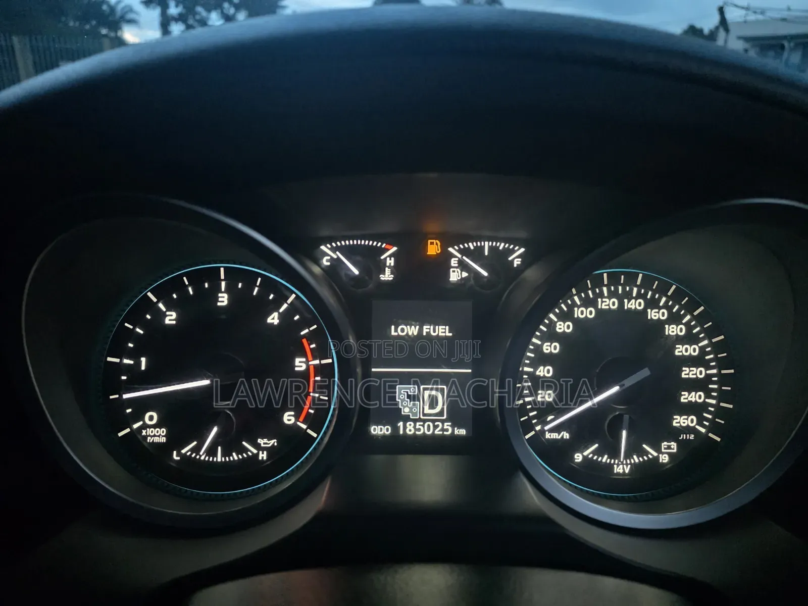 Toyota Land Cruiser 2012 Blue