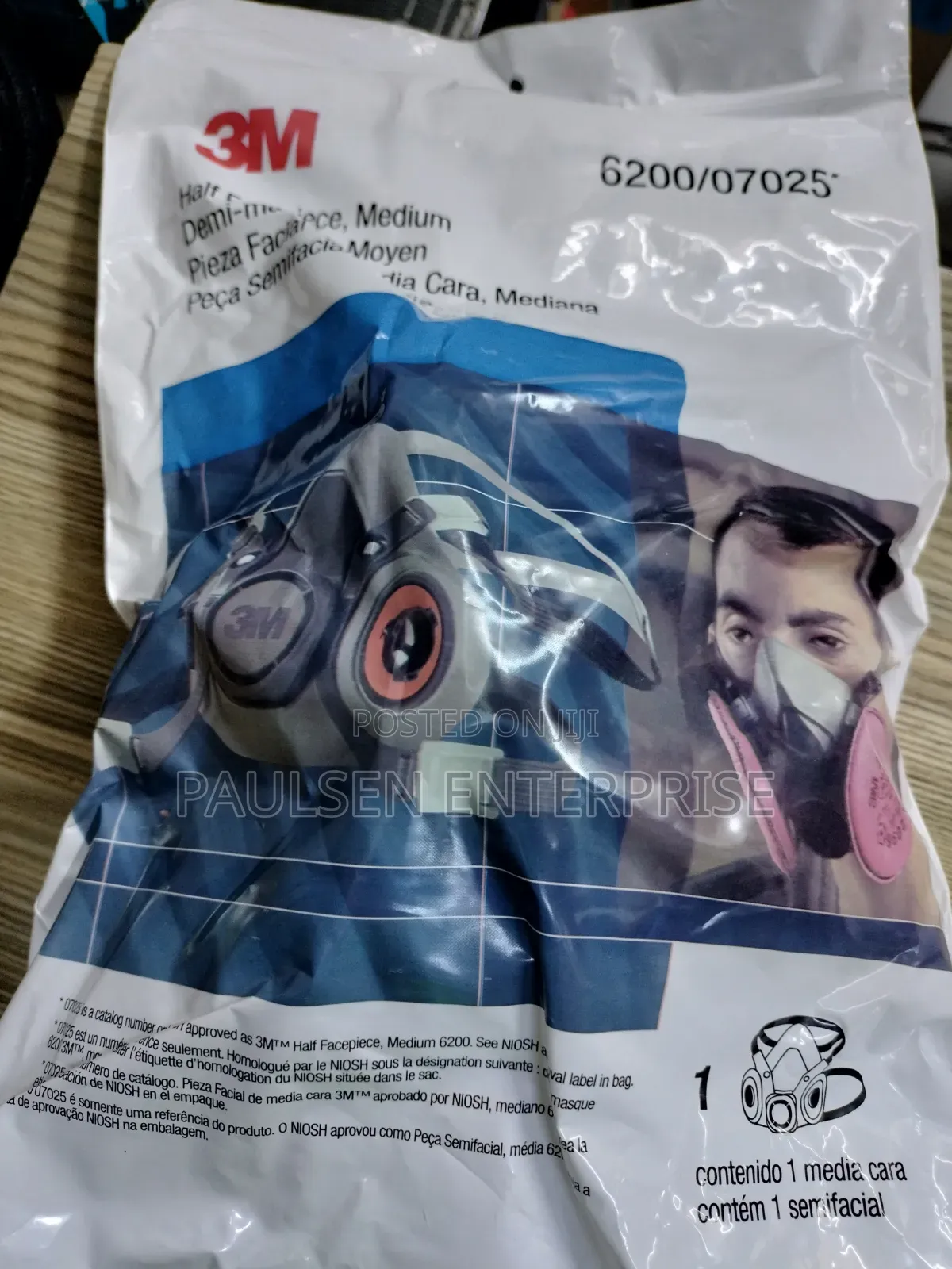 3m 6000 Series Half Facepiece Reusable Respirator.