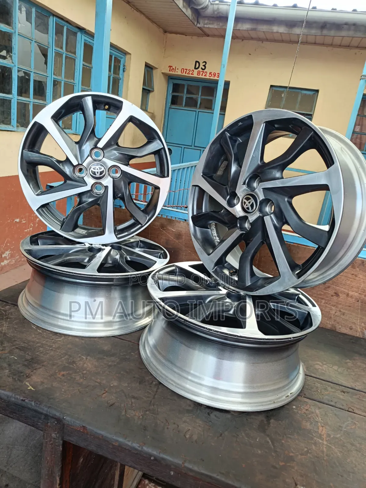 Toyota Fielder Rims Size 16