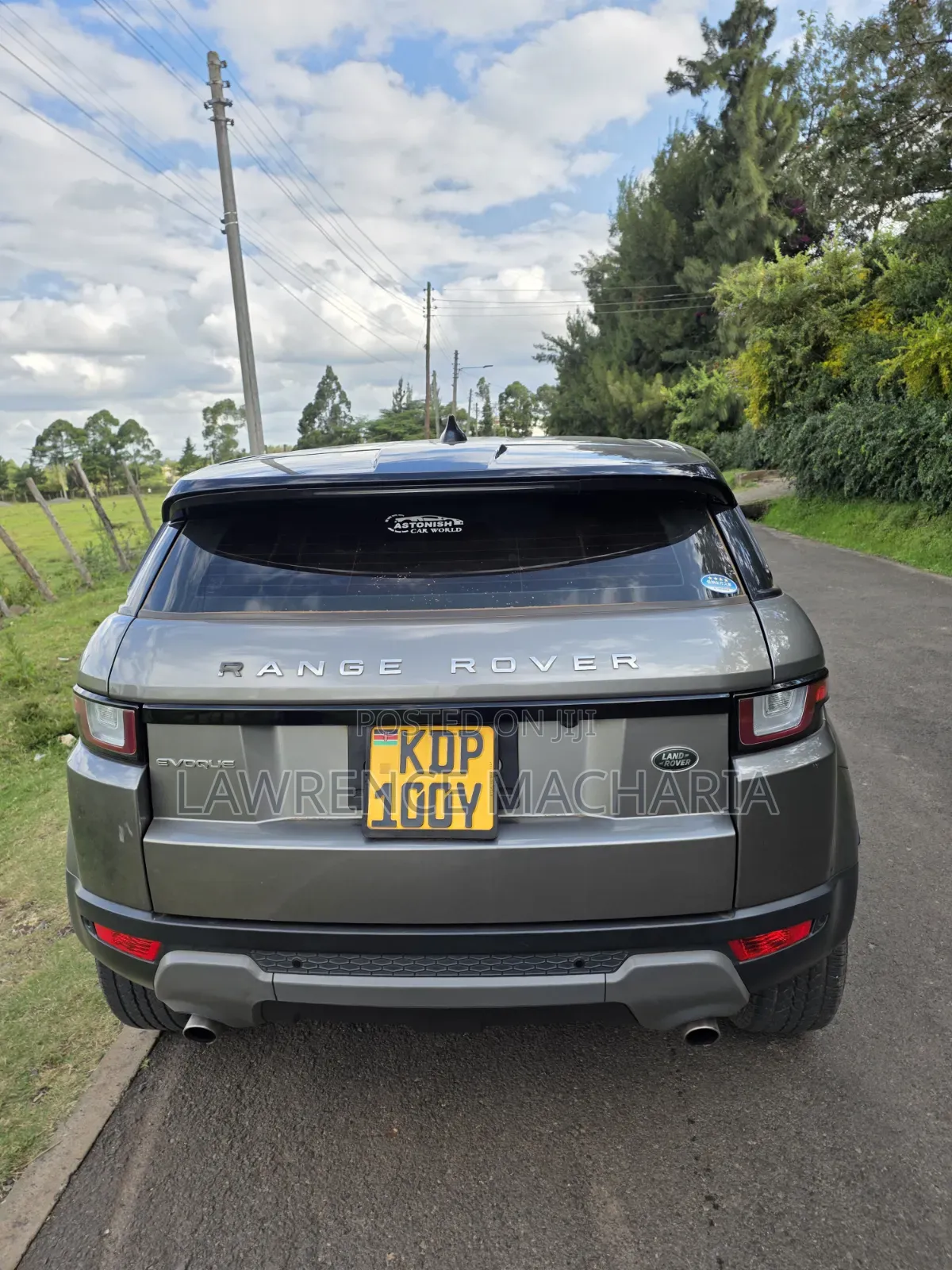 Land Rover Range Rover Evoque Autobiography 4x4 5-Door 2018 Gray