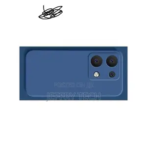 Silicon Back Case for Redmi Note 13 4g - Blue