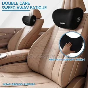 2pcs High Density Memory Foam Washable Neck Rest Pillows