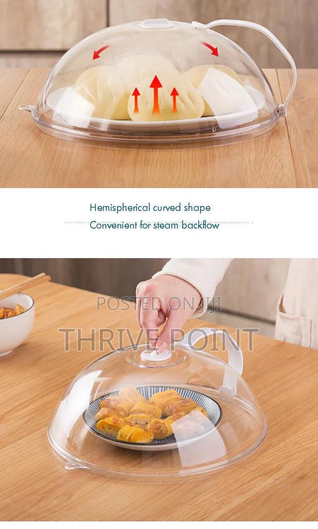 Microwave Food Cover With Detachable Handle - thumbnail 2
