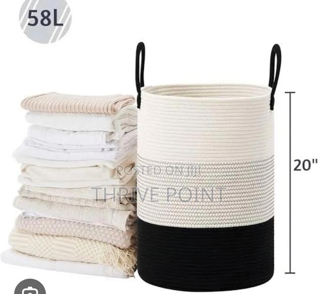 High Quality Heavy Woven Rope Multifuctional Laundry Bag - thumbnail 3