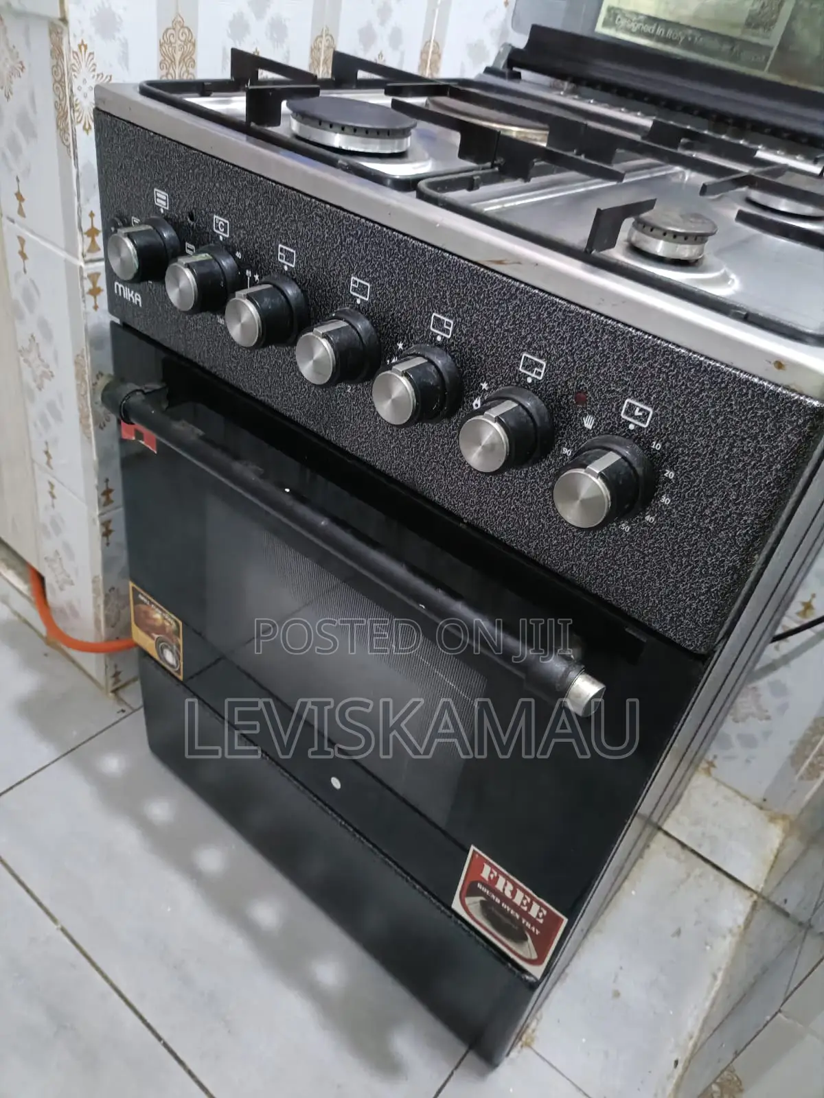 Mika Cooker 3 Gas + 1 Electric, 58x58cm