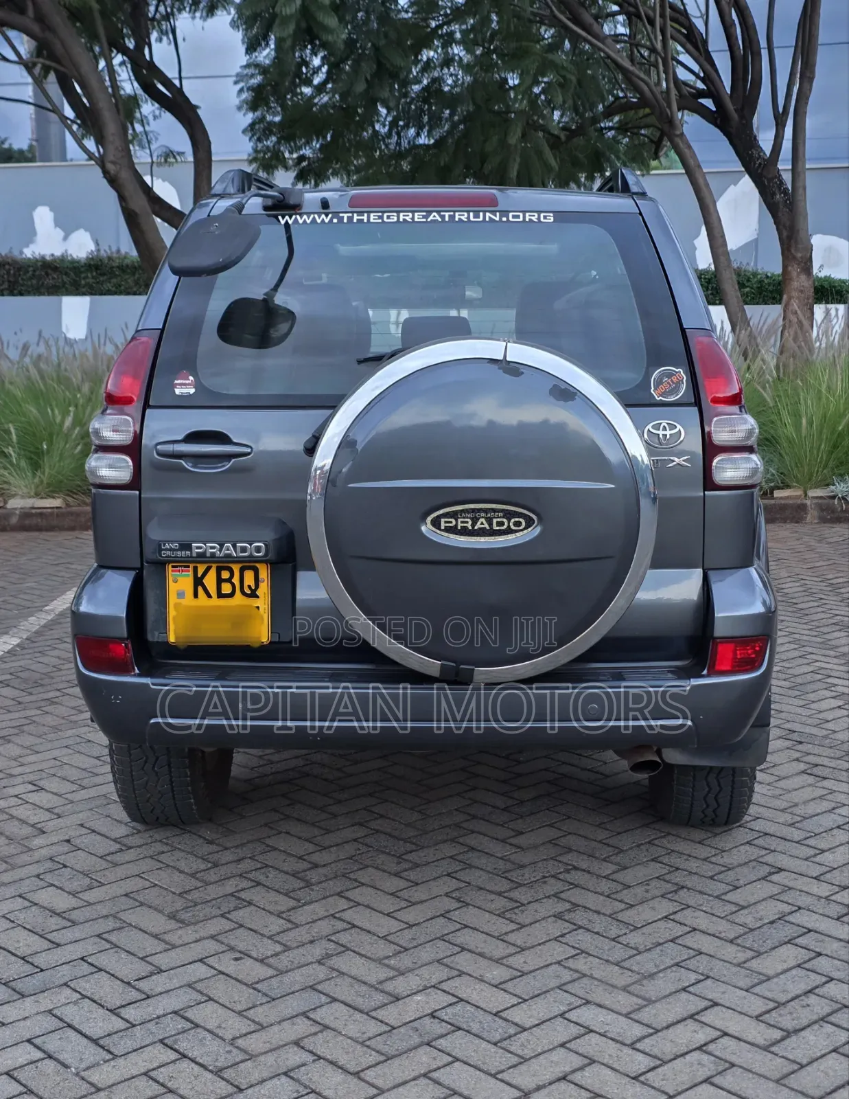 Toyota Land Cruiser Prado 3.4 5dr 2004 Gray