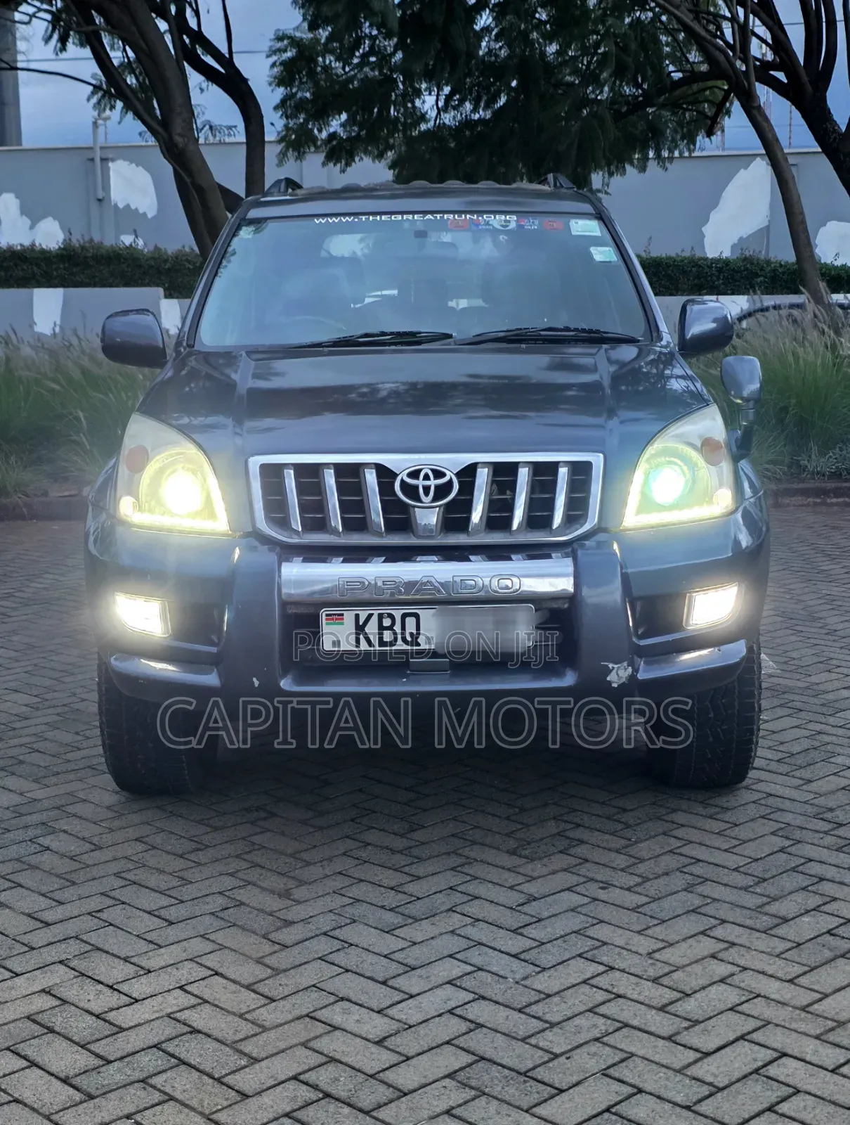 Toyota Land Cruiser Prado 3.4 5dr 2004 Gray