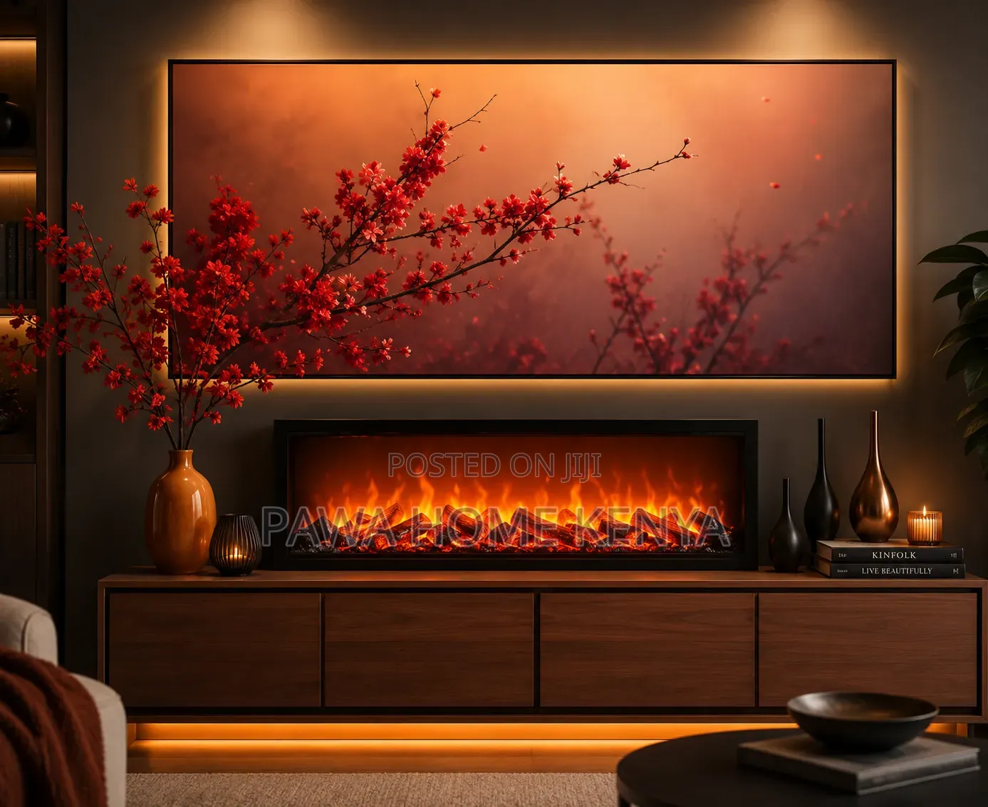 60cm Fireplace Decorative Lantern