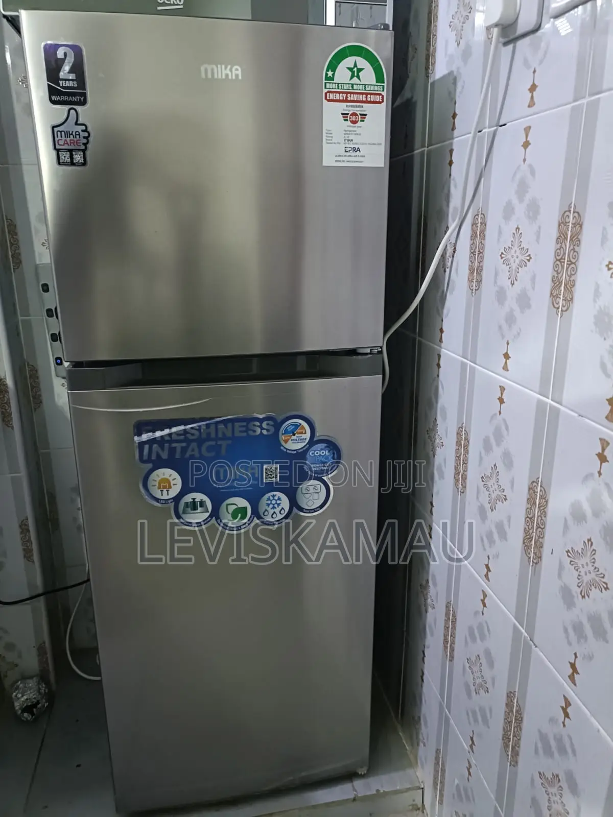 Mika Fridge Double‐Door Fridge