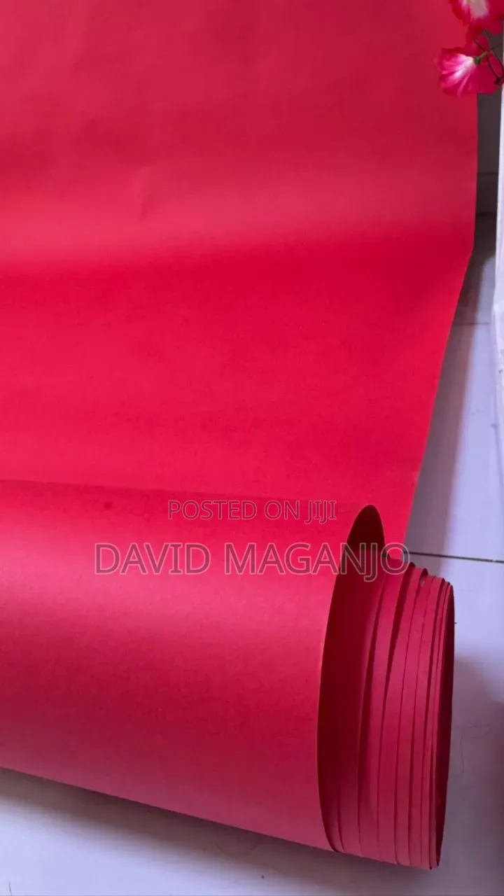 Red Orange Seamless Paper Backdrop