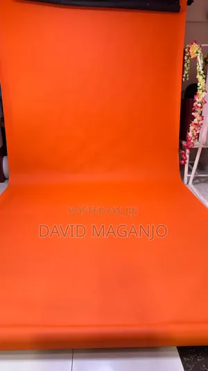 Red Orange Seamless Paper Backdrop