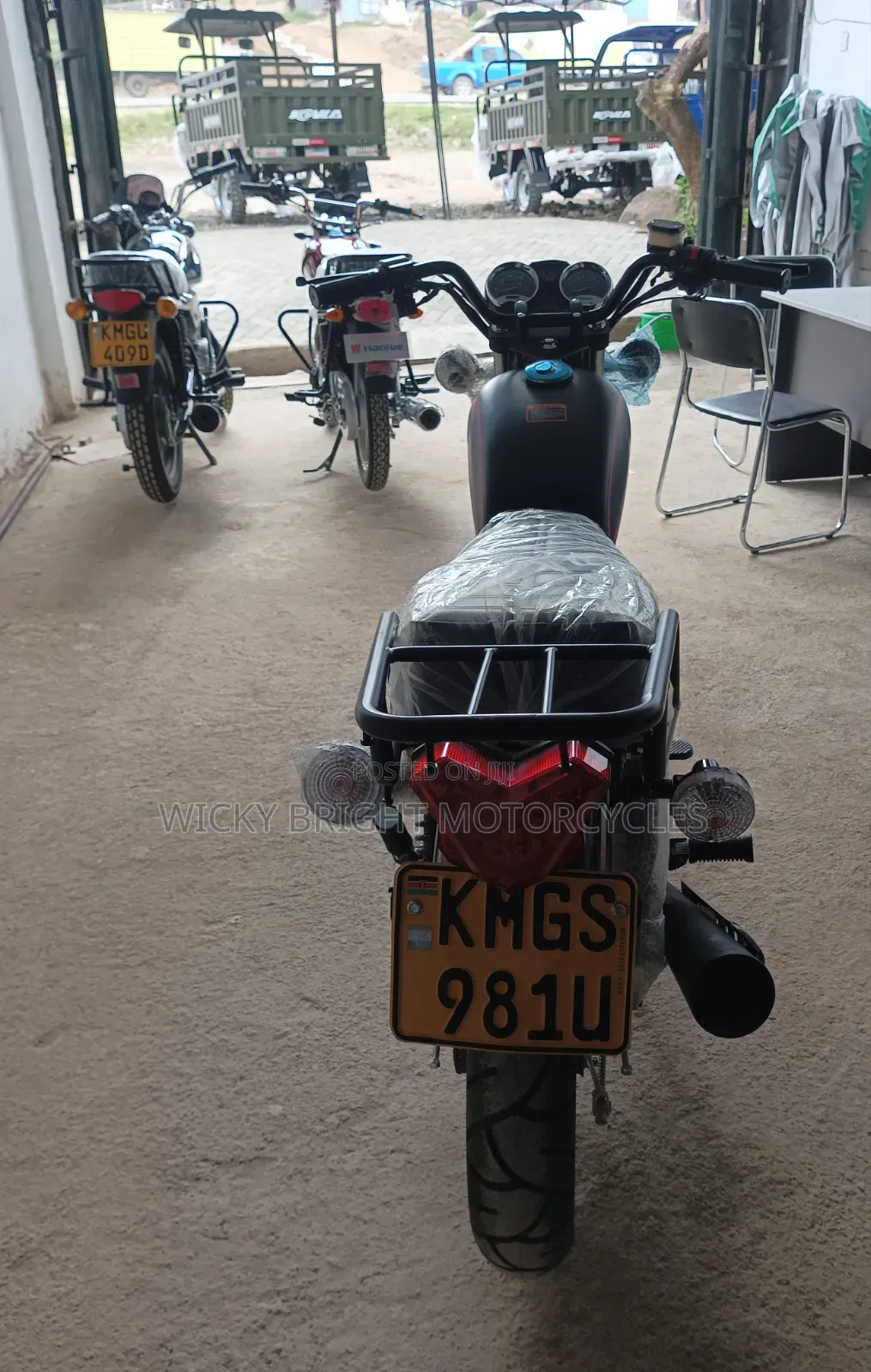New Motorcycle 2025 Black