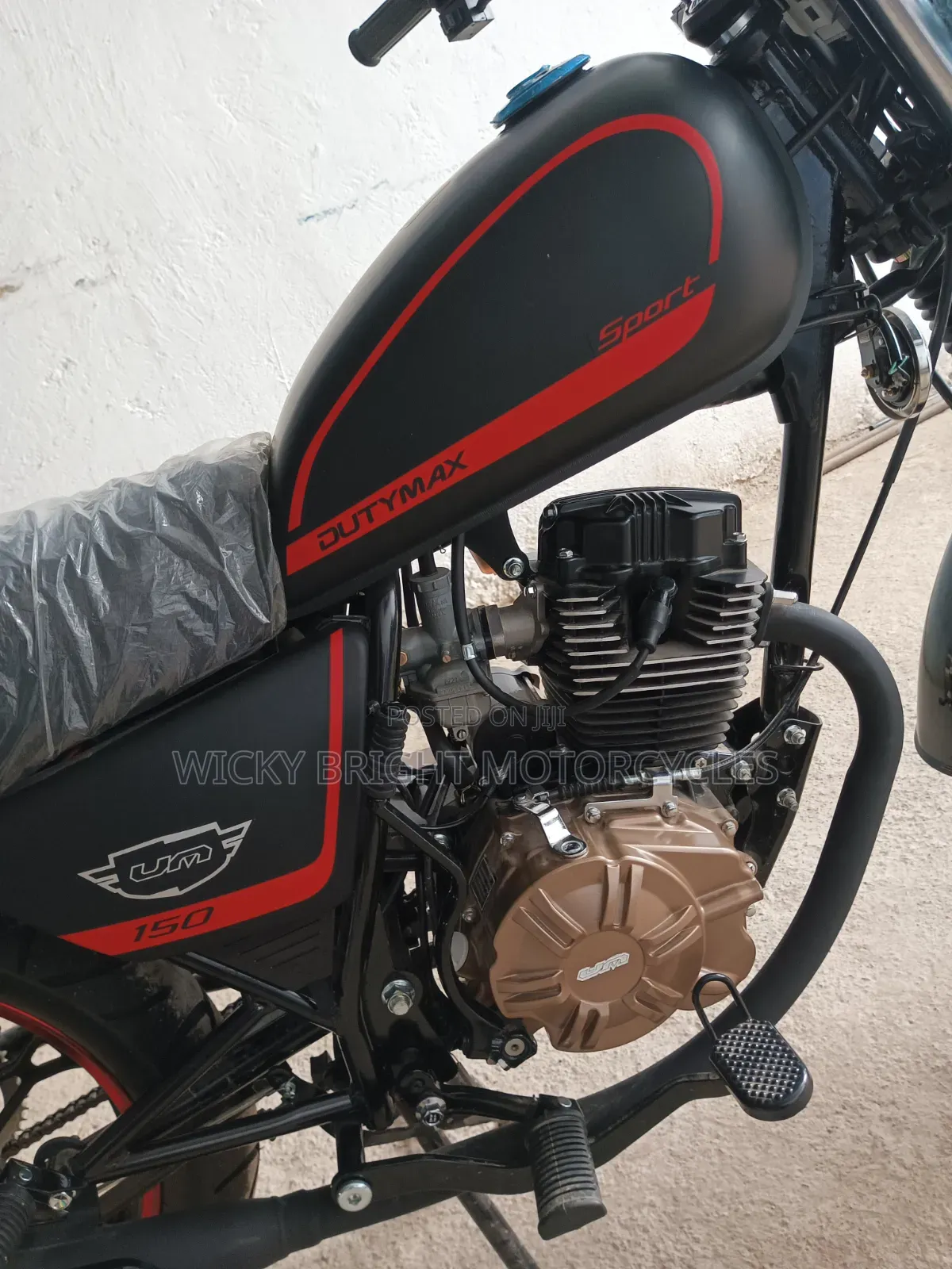 New Motorcycle 2025 Black