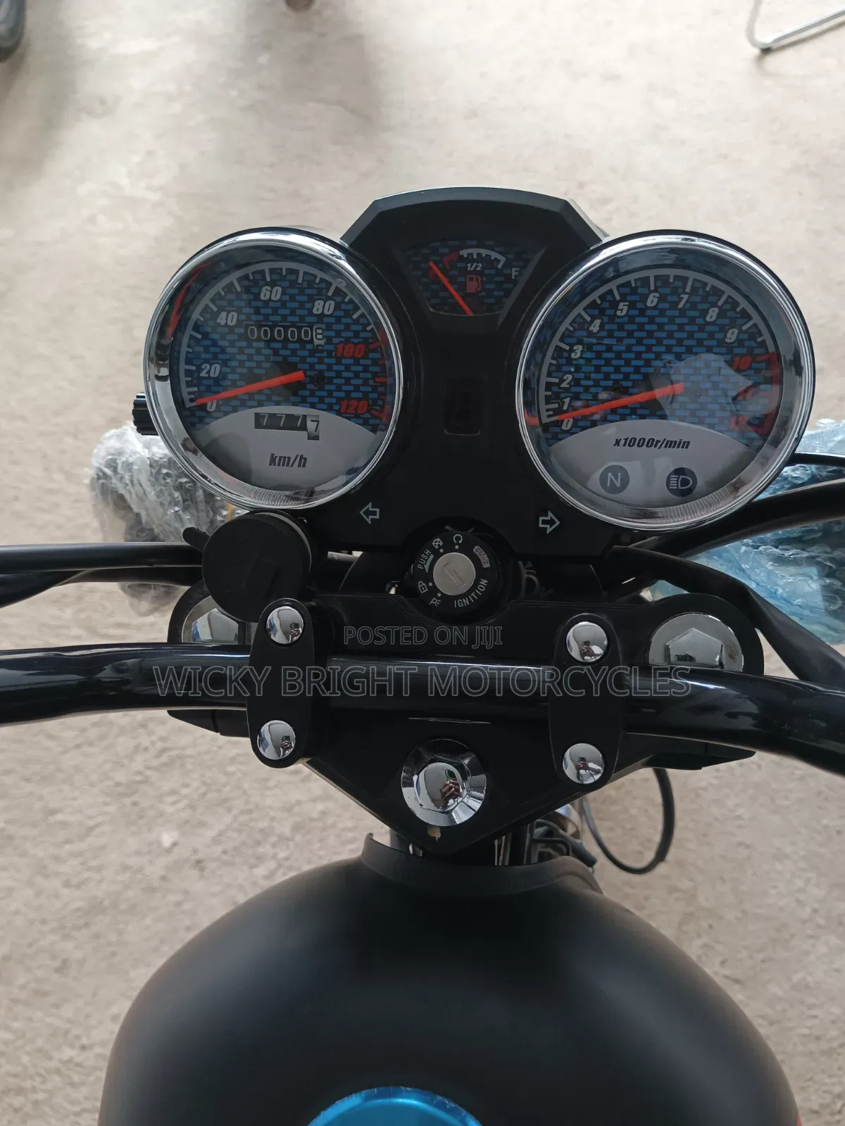 New Motorcycle 2025 Black