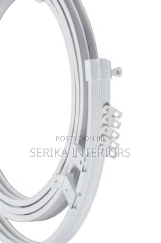 Round Bed Curtain Rails Curtain Rails Environmental Friendly Dust Free