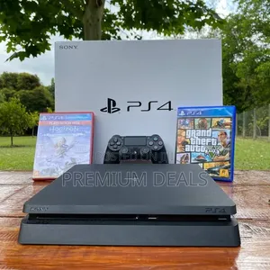 Boxed Ps4 Slim With Two Games and Original Controller.