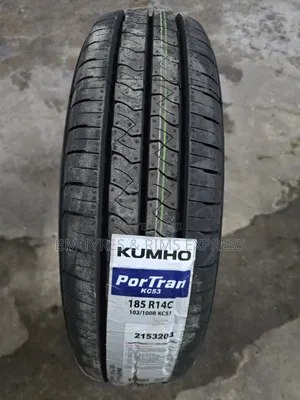 185 R14 Khumo Tires (Commercial)