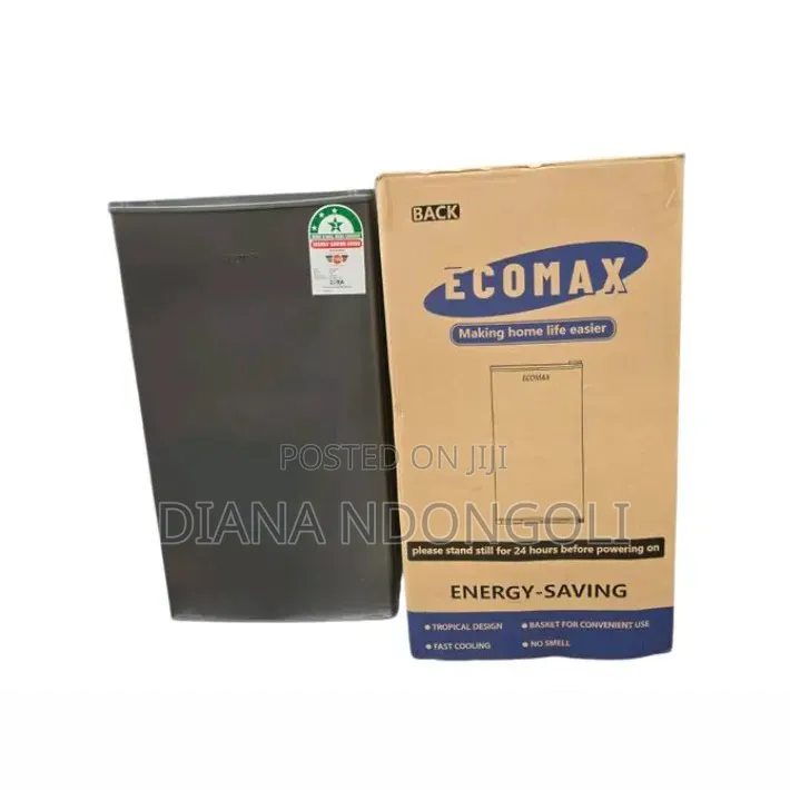 *Dark Silver Single Door Refrigerator With Free Guard