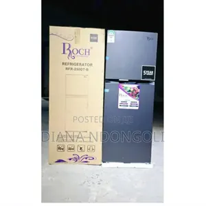Roch RFR-250-Dt-B Double Door Refrigerator