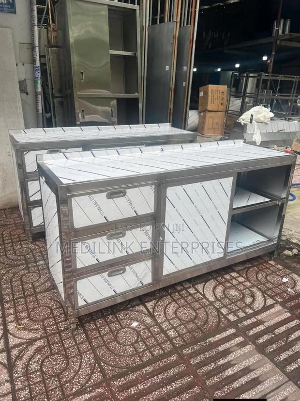 Bicol Stainless Steel Storage Cabinet Commercial Kitchen - main view