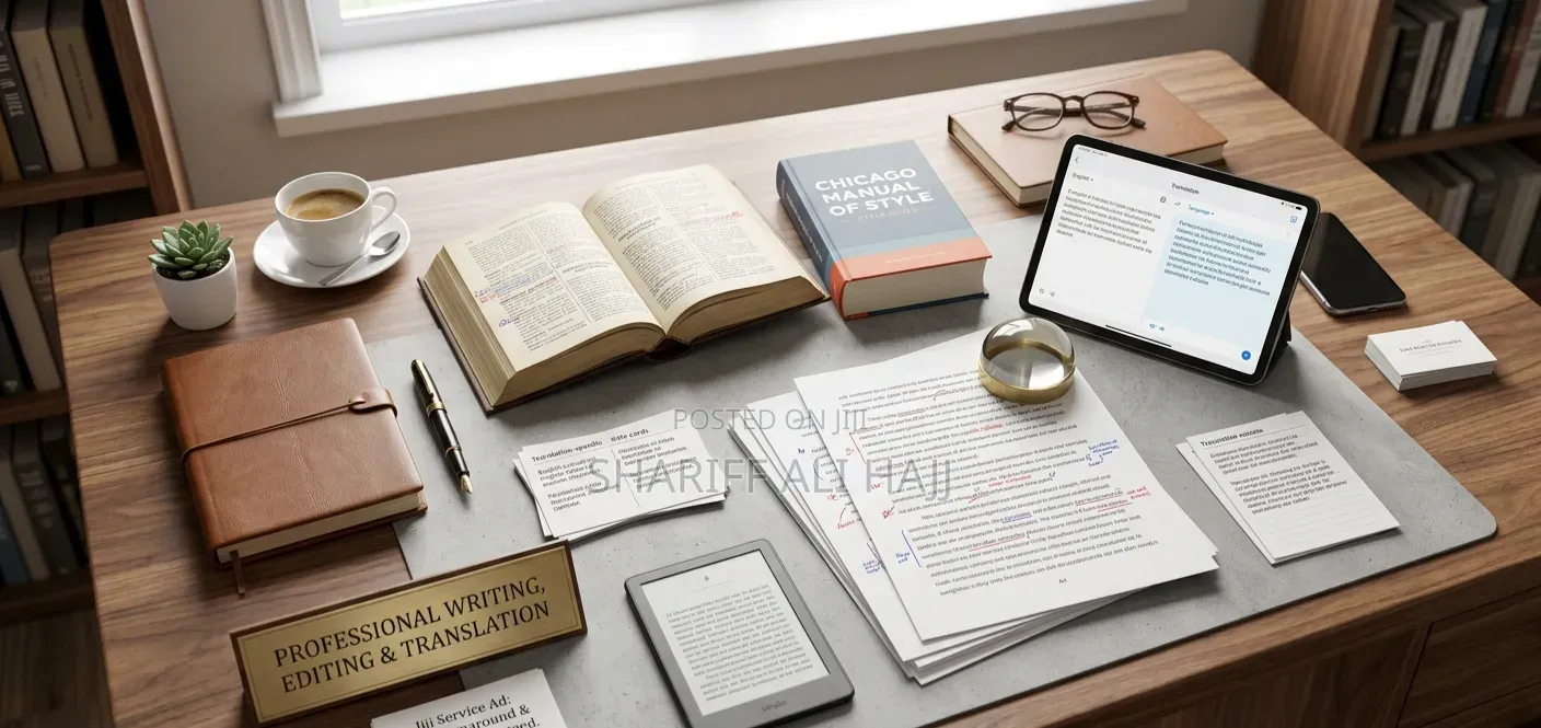 Academic Business Writing, Editing and Translation Services