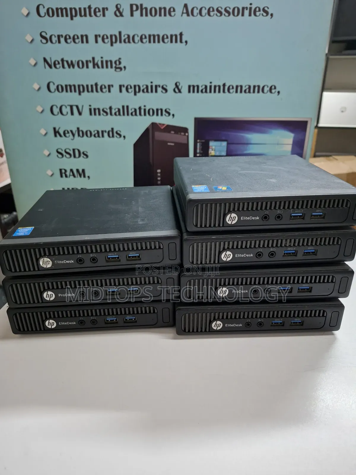 Desktop Computer HP ProDesk 600 G1 8GB Intel Core i5 HDD 500GB
