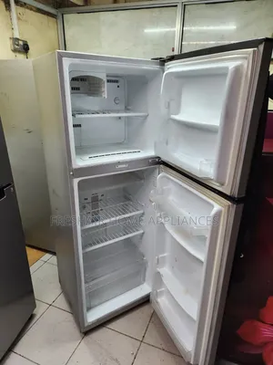 Dark Silver Samsung Fridge
