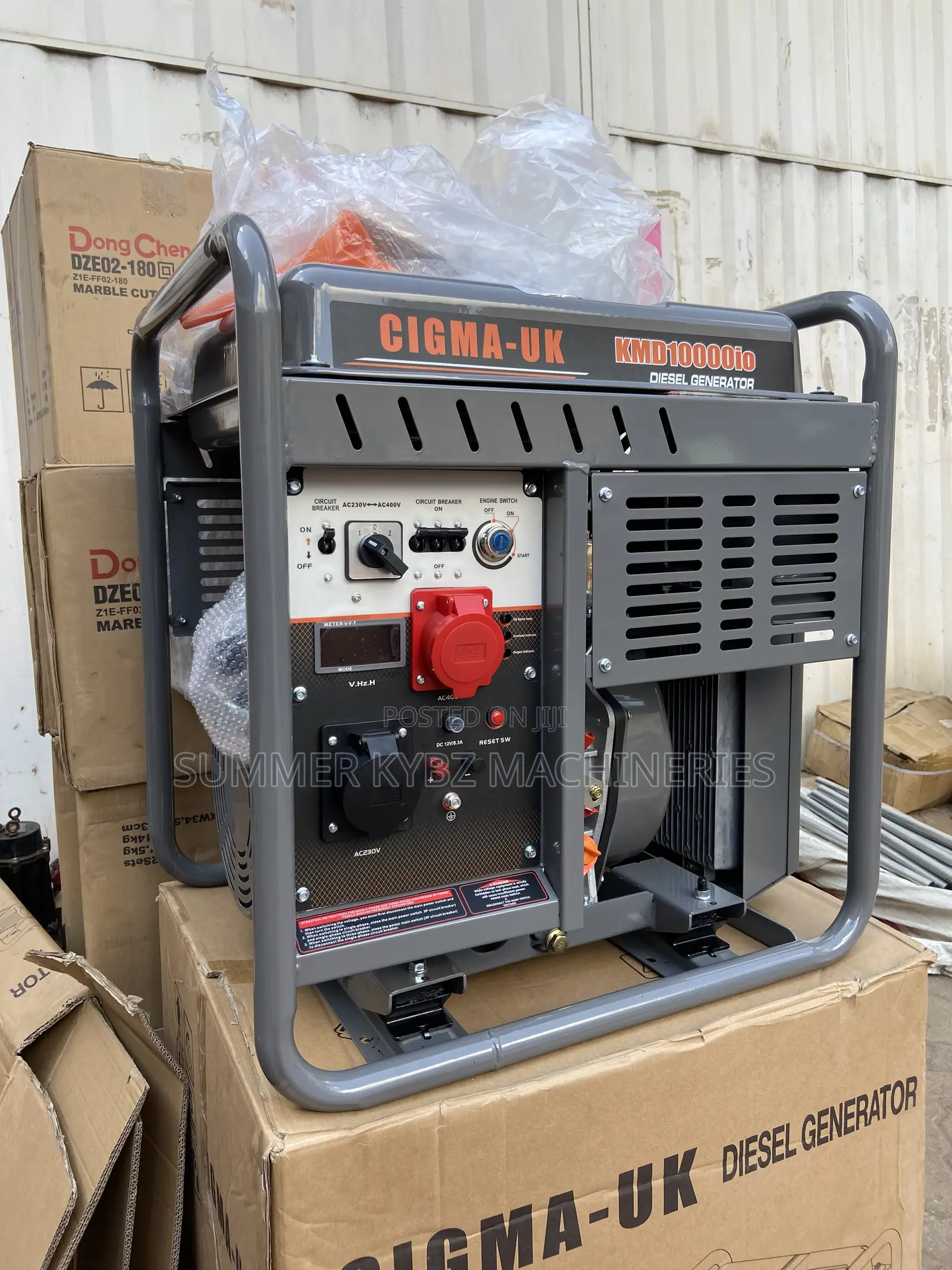 Cigma-Uk Kmd10000io Diesel Generator 10 Kva