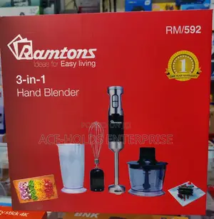 Ramtons 3-in-1 Hand Blender - Rm/592
