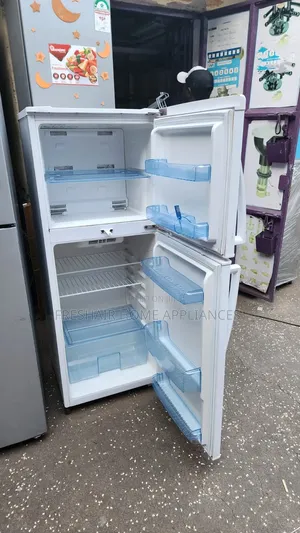White Armco Double Fridge