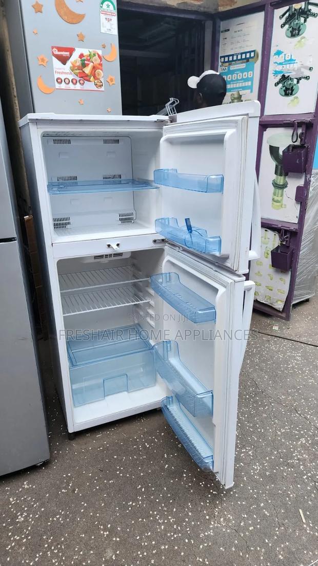 White Armco Double Fridge