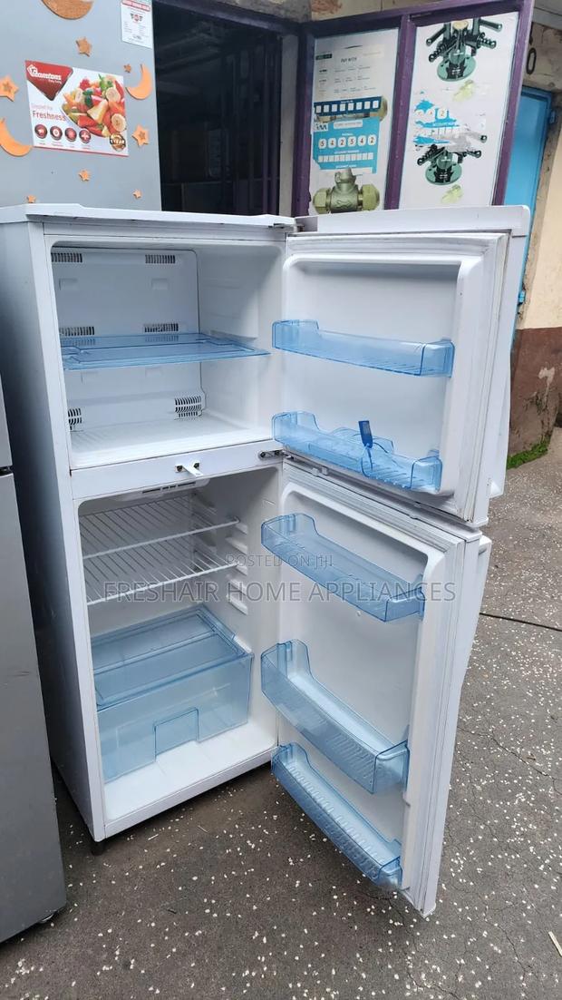White Armco Double Fridge - thumbnail 3