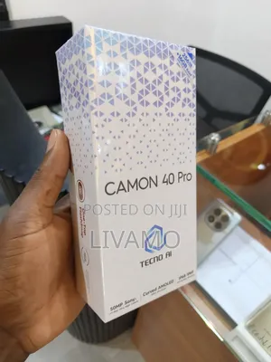 New Tecno Camon 40 Pro 4G 256 GB Silver