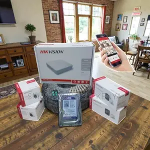 Hikvision 4 1080p Hd CCTV Cameras Full System Kit With 50m Rg59 Cable