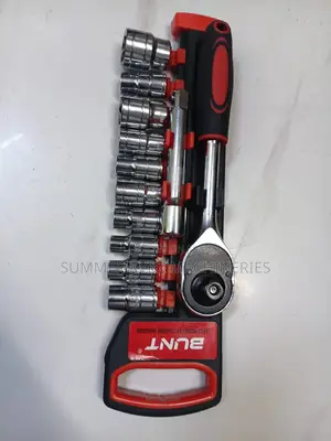 Bunt 12-Piece Chrome Vanadium Socket Set