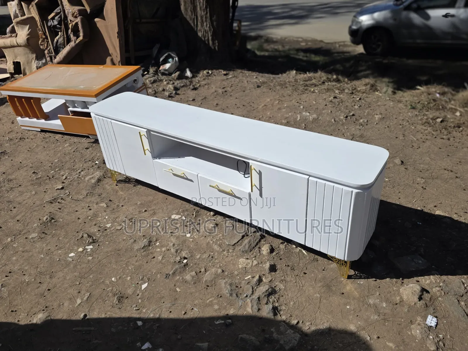 Tv Stand 6 Feet White