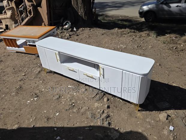 Tv Stand 6 Feet White