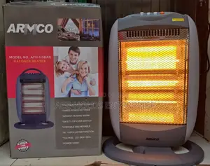 Armco 3 Bar Halogen Heater - 1200watts, 90° Osicillation Function