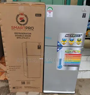 Smartpro Fridge 225 Litres No Frost 275-Dt-I (Silver)